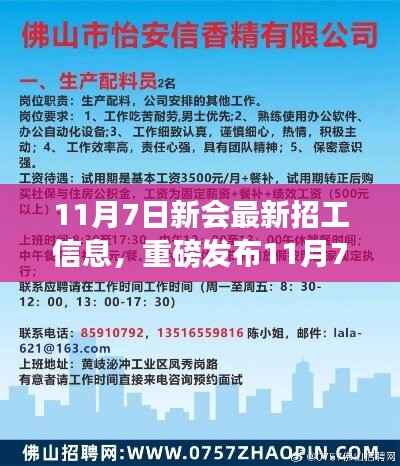 11月7日新会最新高科技招工信息,领略科技魅力,革新生活体验