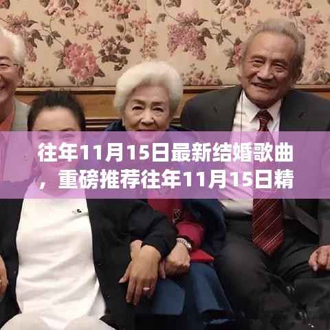 精选结婚歌曲推荐,打造甜蜜浪漫婚礼氛围的必备曲目(往年11月15日精选)