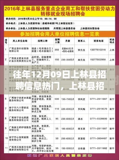 往年12月09日上林县招聘信息热门,上林县招聘信息热门之选,最新高科技产品深度解析与体验报告