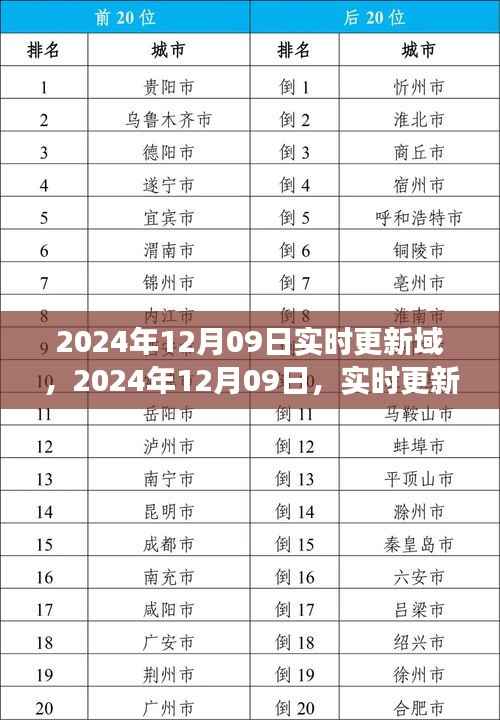 2024年12月09日实时更新域回顾与发展展望