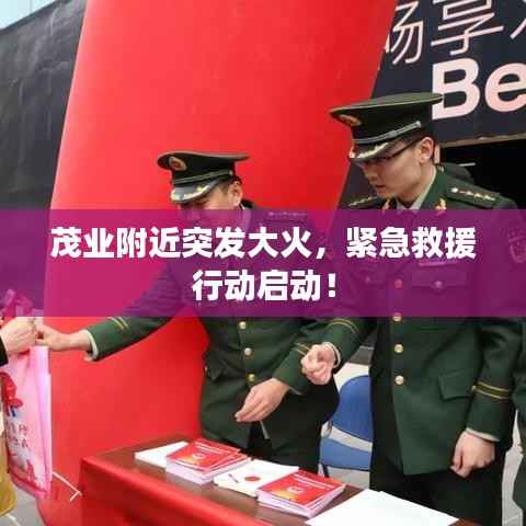 茂业附近突发大火,紧急救援行动启动!