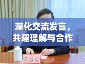 深化交流发言,共建理解与合作的桥梁之道
