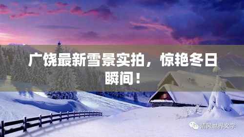 广饶最新雪景实拍,惊艳冬日瞬间!