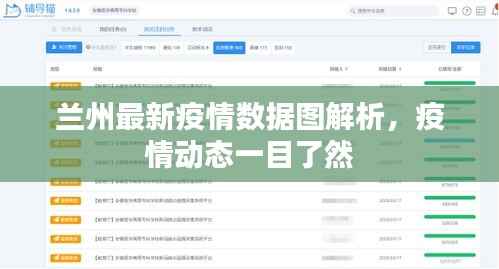 兰州最新疫情数据图解析，疫情动态一目了然