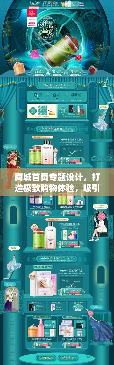 商城首页专题设计,打造极致购物体验,吸引你的眼球!